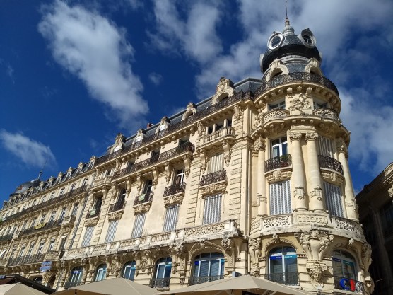 Montpellier's beautiful architecture