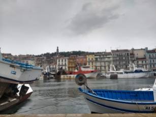 A rainy day in Sete